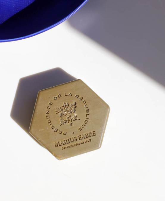 Compre lo auténtico Marius Fabre x Palacio del Elíseo
- Hexagono jabón de Marsella, 100% aceite de oliva