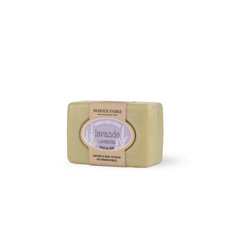 Savonnette parfumée à la Lavande 100g, sans huile de palme _ Marius Fabre
