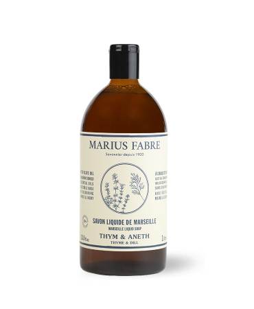 Acheter le/la vrai(e) Savon Liquide de Marseille Thym et Aneth 1L